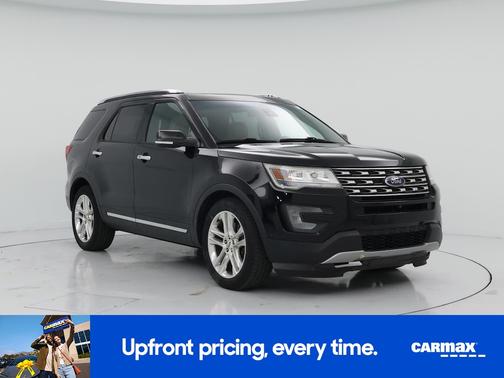Black 2016 Ford Explorer Limited