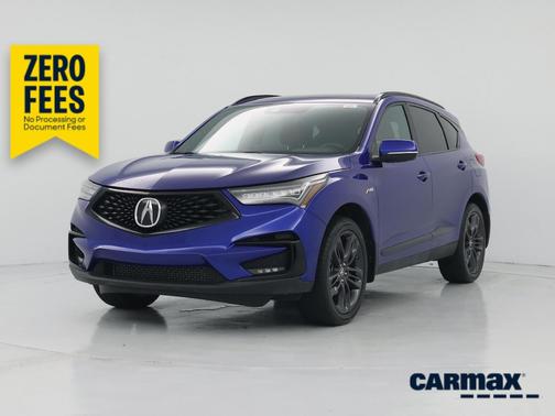 Blue 2019 Acura RDX A-Spec