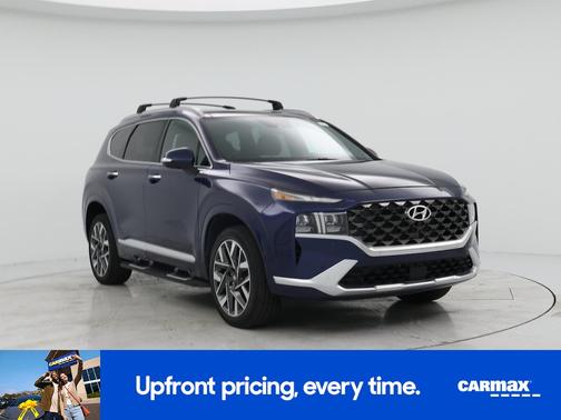 Blue 2021 Hyundai SANTA FE Calligraphy