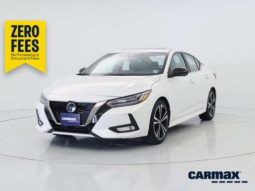 White 2023 Nissan Sentra SR