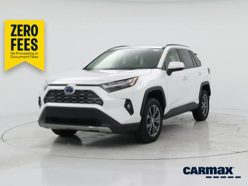 White 2023 Toyota RAV4 Hybrid Limited