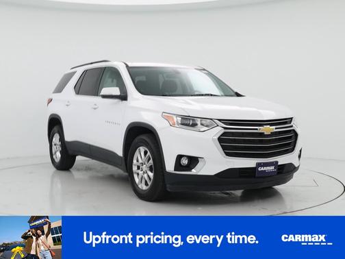 White 2021 Chevrolet Traverse LT Cloth