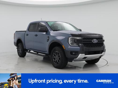 Blue 2024 Ford Ranger XLT