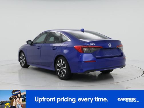 Blue 2024 Honda Civic EX