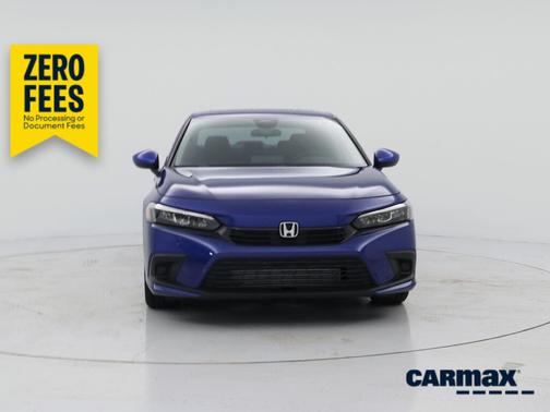 Blue 2024 Honda Civic EX