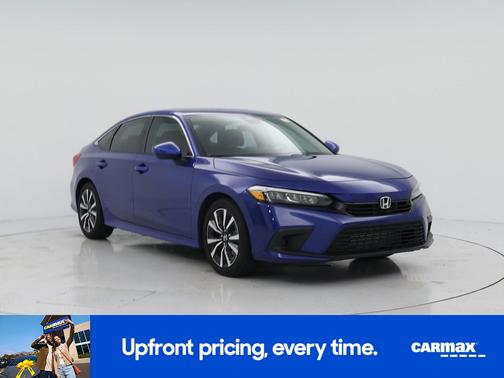 Blue 2024 Honda Civic EX