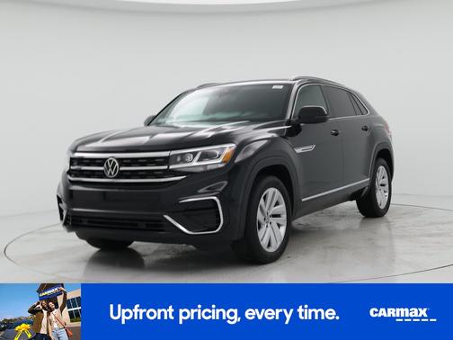 Black 2022 Volkswagen Atlas Cross Sport SEL R-Line