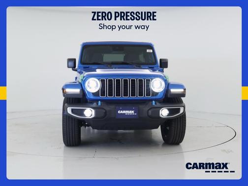 Blue 2024 Jeep Wrangler 4xe Sahara