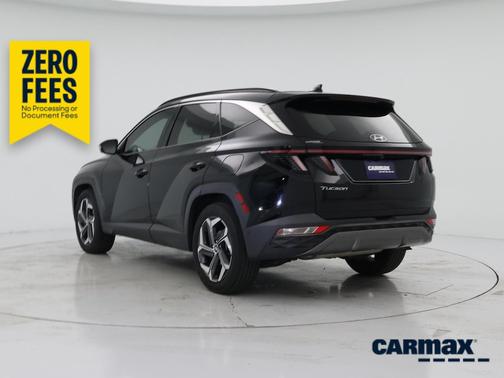 Black 2022 Hyundai TUCSON Limited