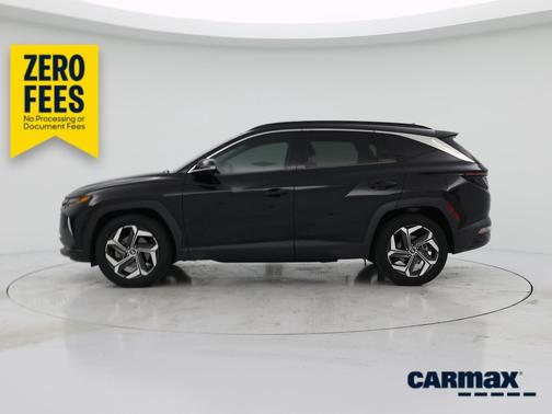 Black 2022 Hyundai TUCSON Limited