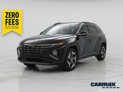 Black 2022 Hyundai TUCSON Limited