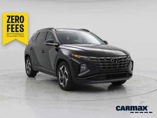 Black 2022 Hyundai TUCSON Limited