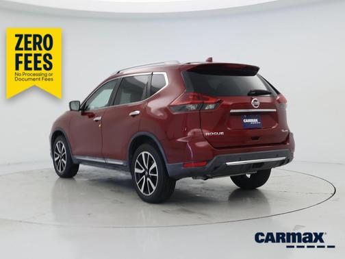 Red 2019 Nissan Rogue SL