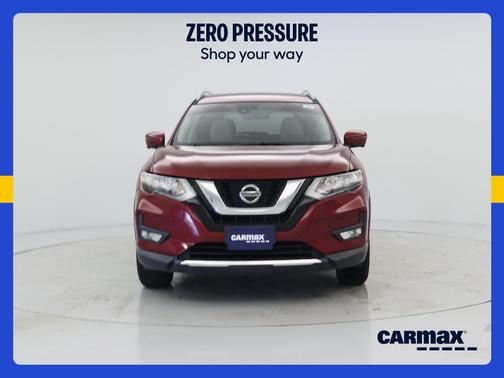 Red 2019 Nissan Rogue SL