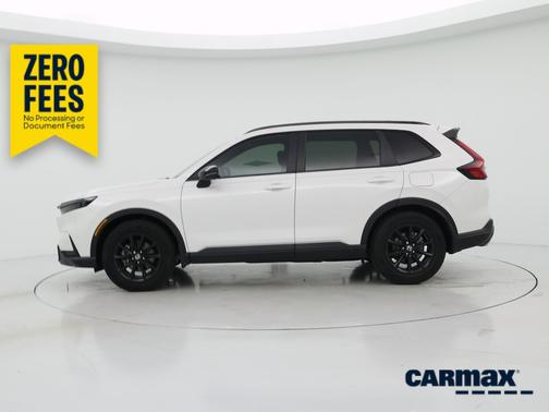 White 2026 Honda CR-V Hybrid Sport