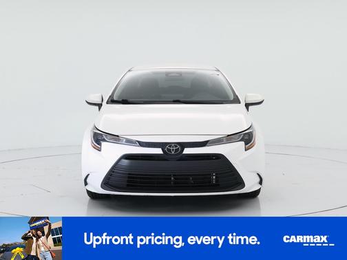 White 2023 Toyota Corolla LE