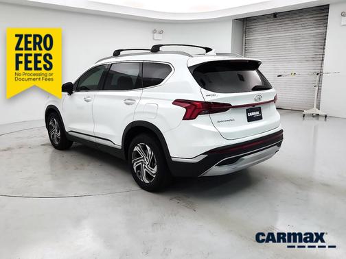 White 2023 Hyundai SANTA FE SEL