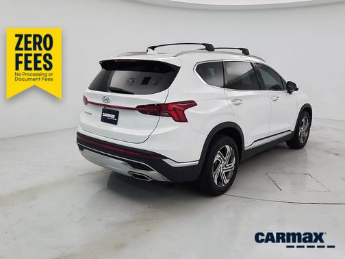 White 2023 Hyundai SANTA FE SEL