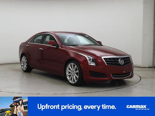 Red 2014 Cadillac ATS Luxury