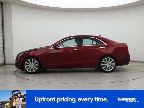 Red 2014 Cadillac ATS Luxury