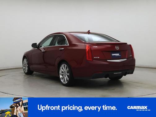 Red 2014 Cadillac ATS Luxury