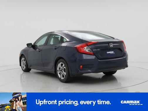 Blue 2017 Honda Civic LX