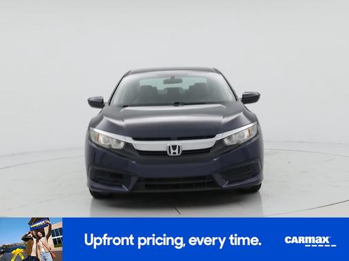 Blue 2017 Honda Civic LX