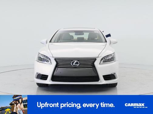 White 2017 Lexus LS 460
