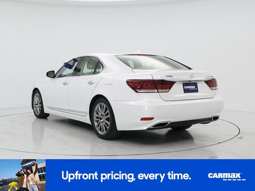 White 2017 Lexus LS 460