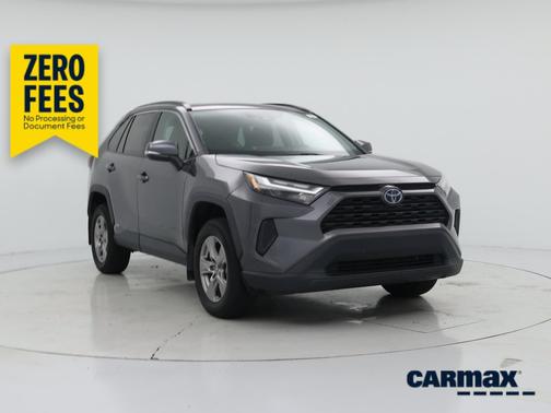 Gray 2024 Toyota RAV4 Hybrid XLE