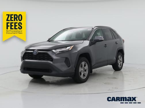 Gray 2024 Toyota RAV4 Hybrid XLE