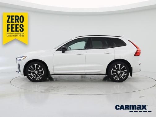 White 2023 Volvo XC60 B5 Plus Dark Theme
