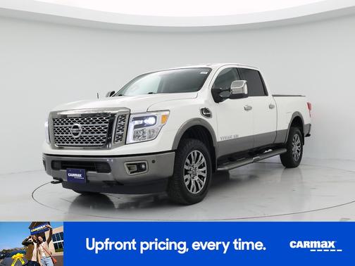 White 2017 Nissan Titan XD Platinum Reserve