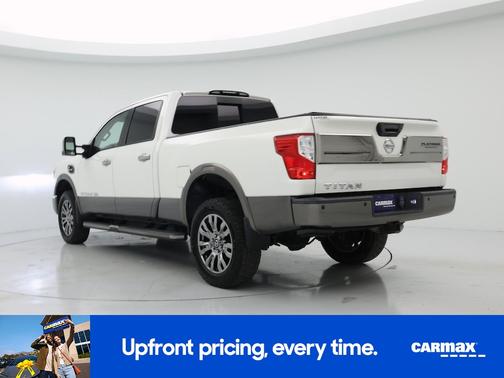 White 2017 Nissan Titan XD Platinum Reserve
