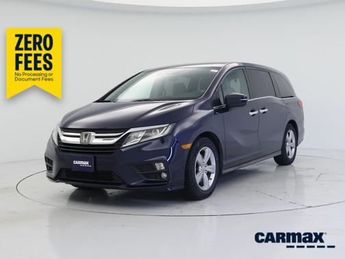 Blue 2020 Honda Odyssey EX