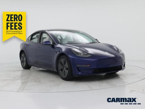 Blue 2023 Tesla Model 3