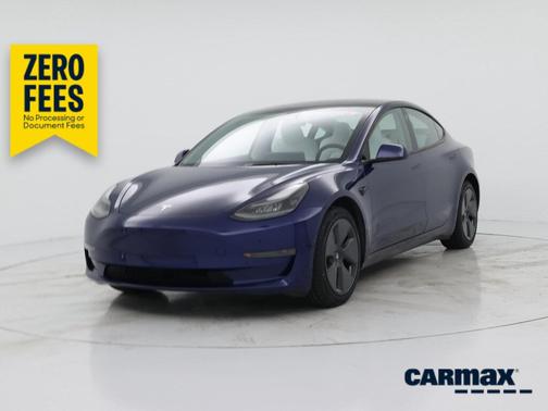 Blue 2023 Tesla Model 3