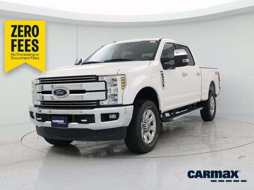 White 2018 Ford F-250 Lariat