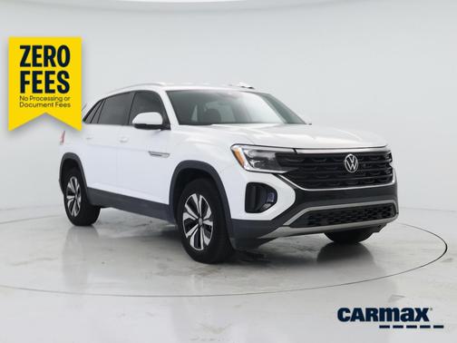 White 2025 Volkswagen Atlas Cross Sport SE