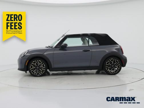 Blue 2025 MINI Convertible S