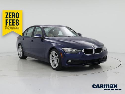 Blue 2017 BMW 320 I