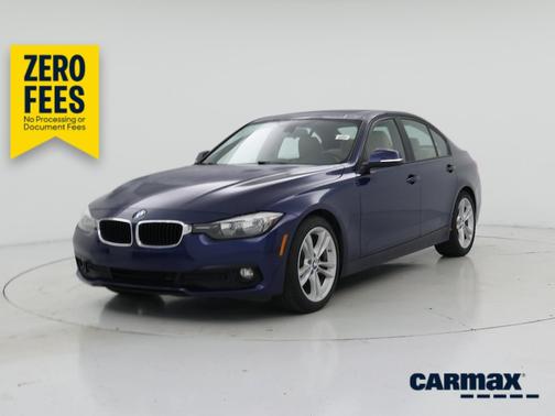Blue 2017 BMW 320 I