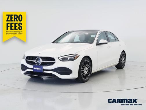 White 2022 Mercedes-Benz C-Class