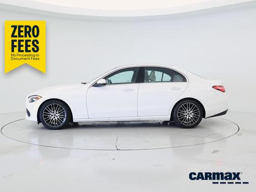 White 2022 Mercedes-Benz C-Class