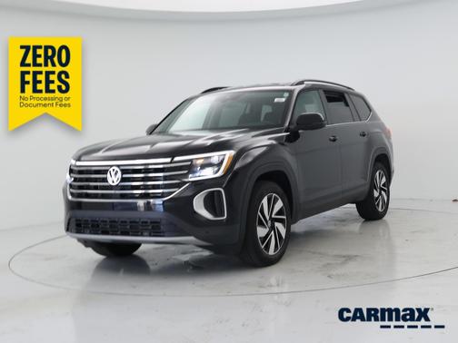 Black 2025 Volkswagen Atlas SE w/Tech