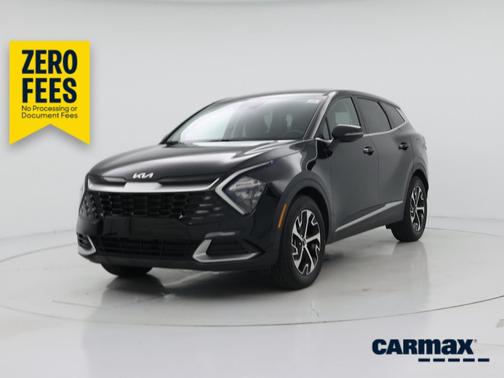 Black 2023 Kia Sportage EX