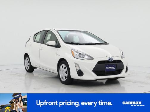 White 2015 Toyota Prius c One