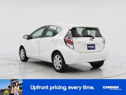 White 2015 Toyota Prius c One