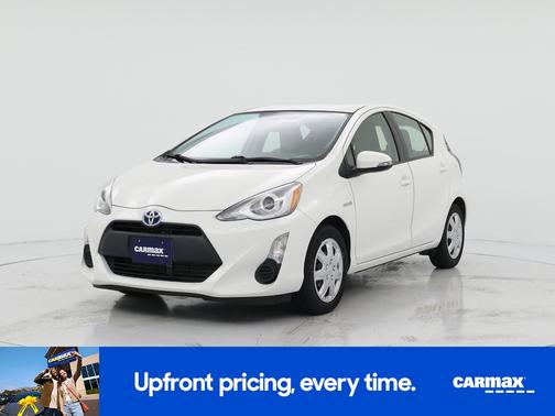 White 2015 Toyota Prius c One