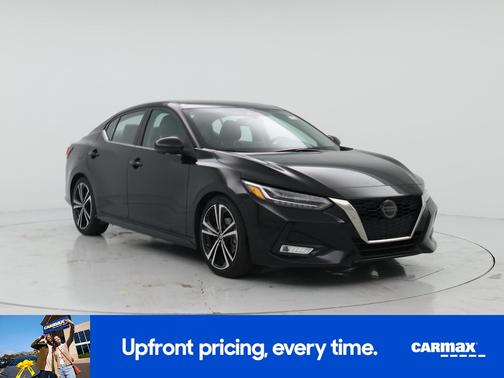 Black 2020 Nissan Sentra SR